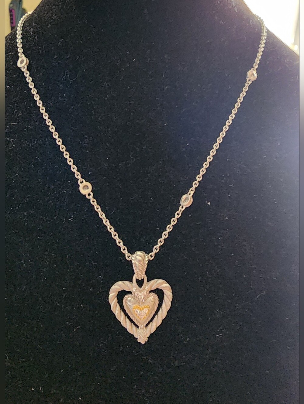 Judith Ripka Pendant And Necklace